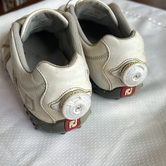 Footjoy M Project Leather Golf Shoes Size Mens 6 No Laces Crank Tighten Unisex - Picture 2 of 5